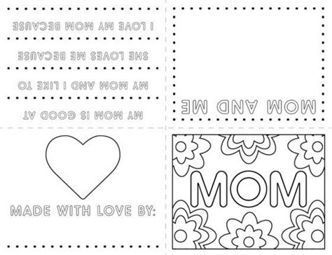 kids mothers day card  printable lovepapercraftscom mothers day