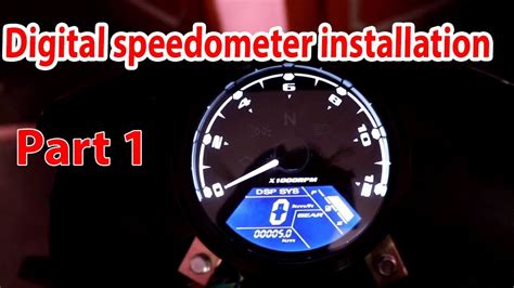 speedometer  working motorcycle