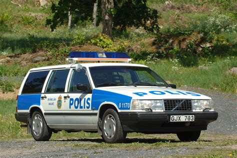volvo   police car   bilweb auctions