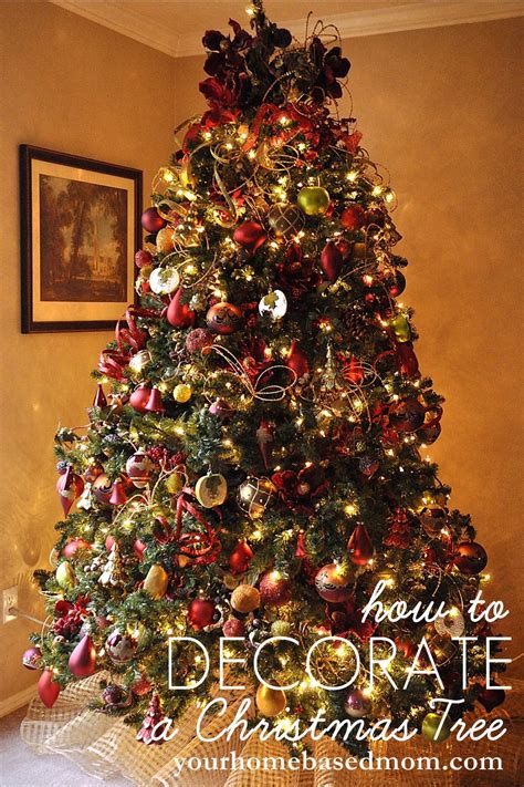 decorate  christmas tree tutorial