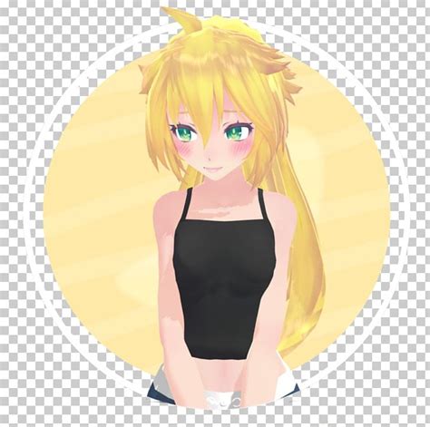 vocaloid kagamine rin len computer icons blond png clipart anime arm