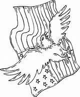 Patriotic Coloring Pages Printable Eagle Flag Girls American America Clas Teachers Parents Computer Give Use These Great Their Kids sketch template