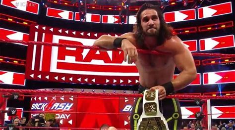 wwe raw results seth rollins beats finn balor to retain intercontinental title the indian express