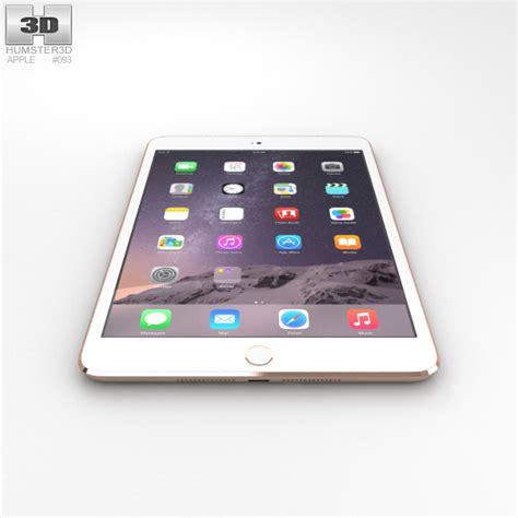 apple ipad mini  gold  model humsterd