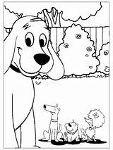 Clifford Coloring Pages Puppy Sheets Kids Printable Disney Activities Choose Board sketch template
