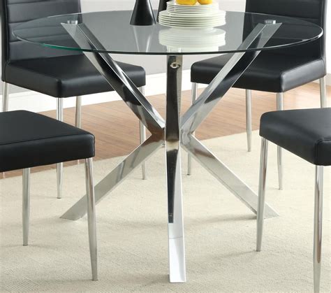 Round Dining Room Sets Glass Round Dining Table Dining Room Bar