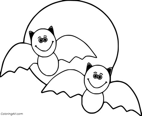 halloween bat coloring pages coloringall