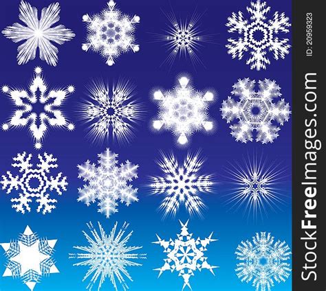 snowflakes  stock images   stockfreeimagescom