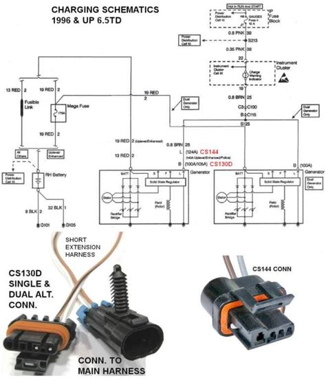 chevy alternator wiring diagram collection