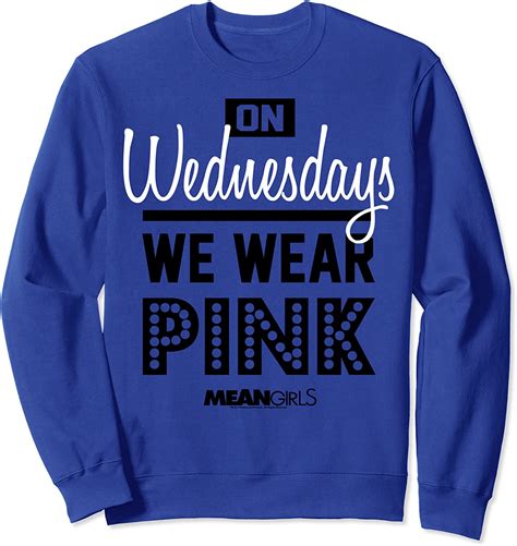 Mean Girls On Wednesdays We Wear Pink Polka Dot Text