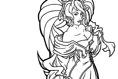 Download Sona League Of Legends Coloring For Free