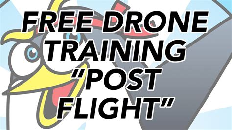 drone training   post flight  logbook youtube