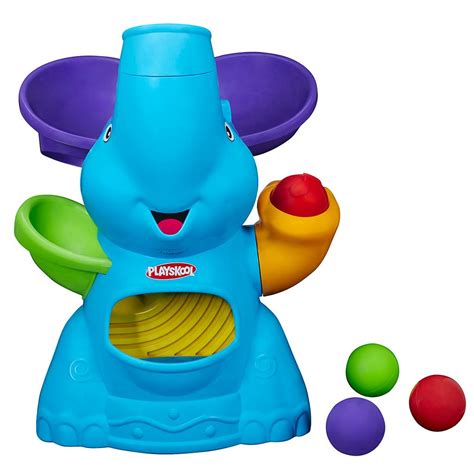 amazoncom playskool poppin park elefun busy ball popper toy toys games