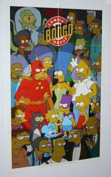 1993 The Simpsons 34 By 22 Bongo Comics Comic Book Shop