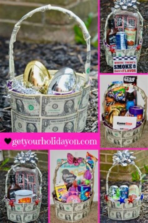 7 ways to create a unique money t basket get your holiday on