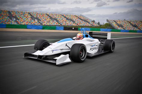 fastest electric race car  formulec ef sets world record hd video