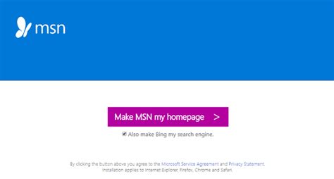 msn  homepage call    msn homepage restore