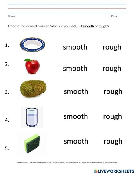 smooth  rough worksheet kindergarten worksheets worksheets tracing worksheets preschool