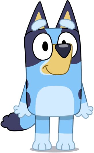 bluey front png  thecoolnao  deviantart