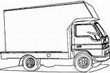 Coloring Pages Truck Pickup Trucks Demplates Pick Choose Board Kids Ram sketch template