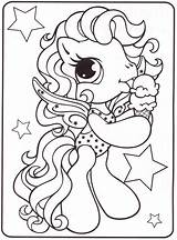 Coloring Pony Little Pages Sheets Cream Cute Anime Angel Printable Kids Pie Pinkie Print Ice Eating Books Flickr Colouring Color sketch template