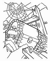 Coloring Shipwreck Pages Treasure Pirate Chest Kids Kidsplaycolor Getcolorings sketch template