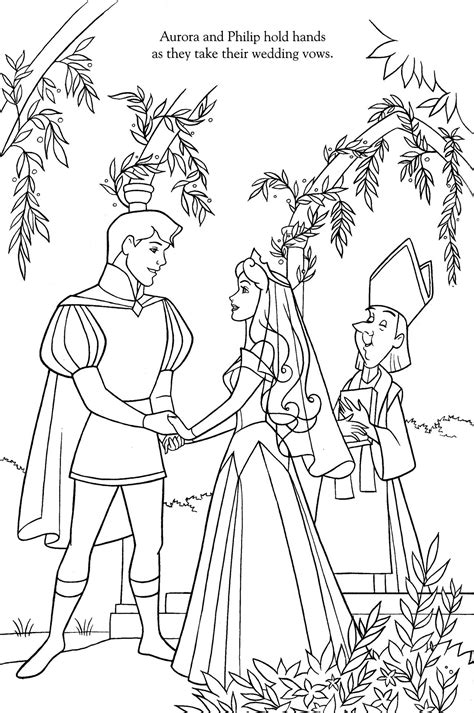 coloring pages disney wedding    svg file