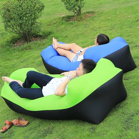 outdoor inflatable sofa air sofa bed inflatable lazy portable couch lazy bag camping sleeping