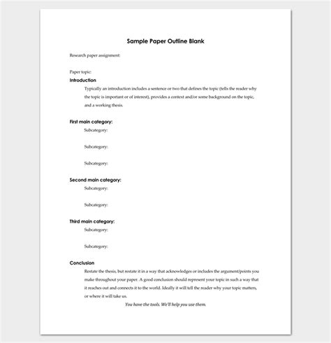 outline template capstone template creative writing outline template