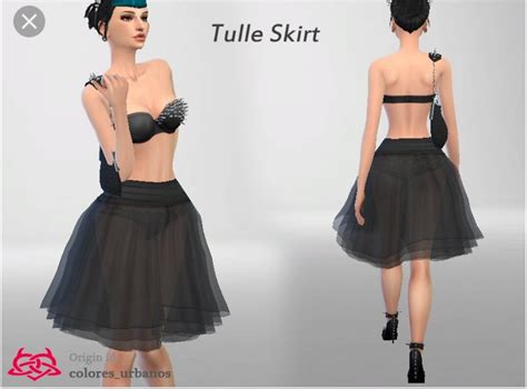 Wcif Sheer Tulle Ballerina Mini Skirt Request And Find