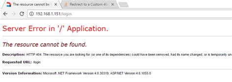 Iis Redirect To A Custom 404 Page When The Url Ends With Dot Stack
