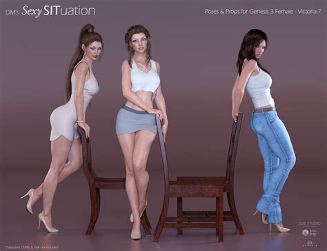 Dms Sexy Situation 3d Figure Assets 3d Models Dm