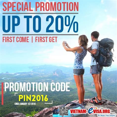 discount    vietnam visa  arrival  promotion code pin vietnam visa visit