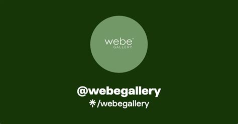 webegallery s link in bio instagram and socials linktree