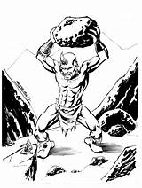 Cyclops Drawing Mythology Monster Getdrawings Greek Fantasy Dnd Monsters Choose Board sketch template