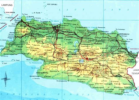 java island map map  java travelsfinderscom east java covers