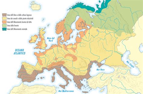 le regioni agrarie europee
