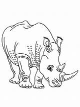 Neushoorn Rinoceronte Kleurplaat Nashorn Leukekleurplaten Rhino Kleurplaten Colorir Ausmalbild Besteausmalbilder Neushoorns één Dibujosparaimprimir sketch template