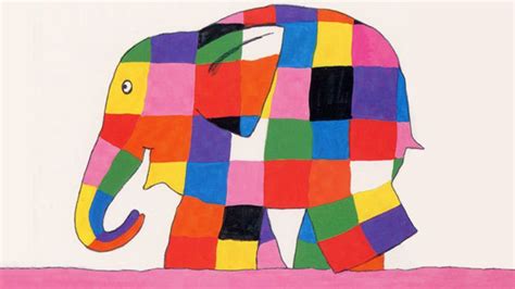 evolution  elmer  patchwork elephant bbc news