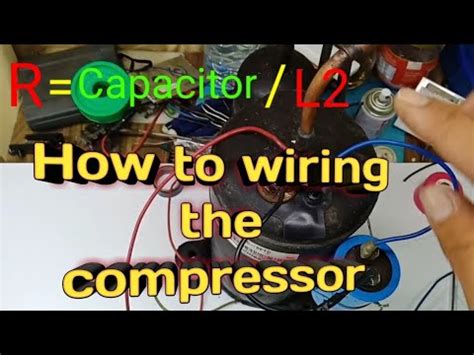 wiring  testing  compressor  diagram youtube