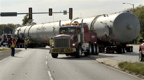 oversize load   truck global news