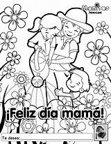 Felicitar Pintar Madres Día Hijos Pintarycoloreardibujos Fichas sketch template
