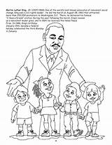 Martin Coloring Luther King Pages Jr Leaders African American Drawing Children Color Printable Puzzle Jigsaw Book Getcolorings Worksheets Books Worksheet sketch template