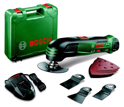 bosch cordless  multi tool set  battery pmf  li departments diy  bq