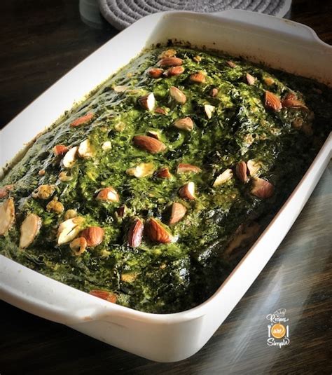 baked spinach recipes  simple