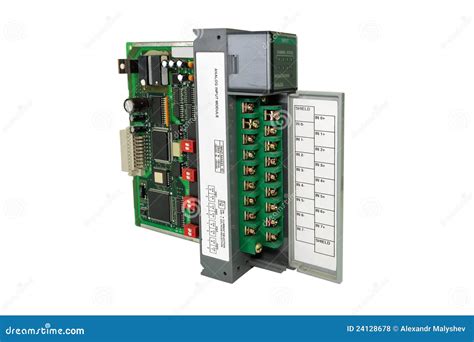 electronic module stock photo image  equipment isolated