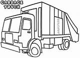 Garbage Recycling Coloringhome Gorby Garbagetruck sketch template