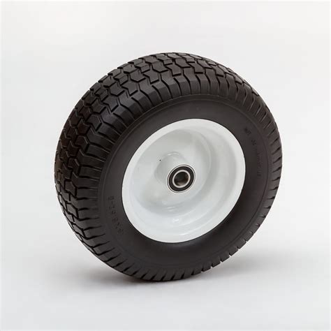 Lapp Wheels 16 Inch 16x6 50 8 Flat Free Wheel With Wide Turf Tread