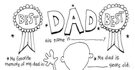 printable fathers day coloring sheetpdf fathers day