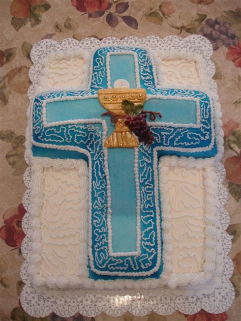 images  st communion  pinterest rosaries  holy communion  cross cakes